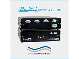 Catalog # 535049NP - Model 4126NP DB9 Automatic Fallback A/B Switch, RS232 Remote