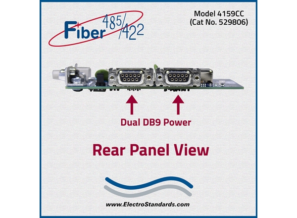 Board ST Fiber-to-RS485/422/232 Converter, Conformal Coated Board