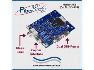 304159 - 4159 Hi Speed Rugged ST Fiber-to-RS485/422/232 Converter