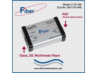 304179-5M - Model 4179-5M POF to SC Duplex Fiber Converter