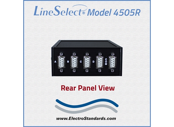DB9 A/B/C/D Manual Switch, RoHS