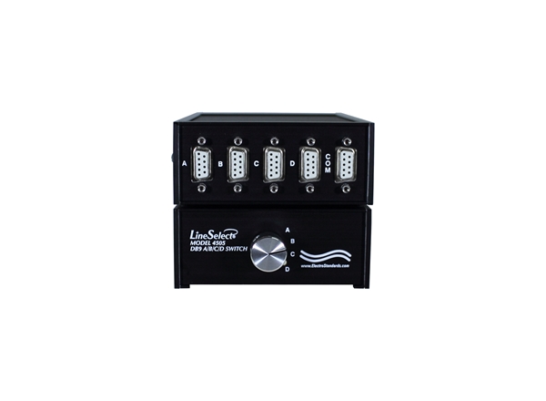 DB9 A/B/C/D Manual Switch, RoHS