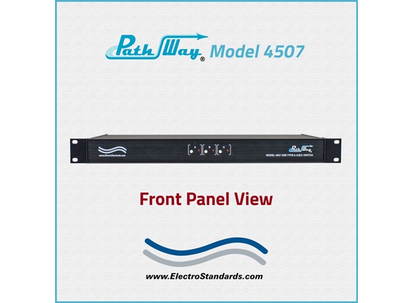 USB Type-A A/B/C Switch, Remote
