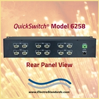 6-Channel Online/Offline SC Duplex Fiber Optic Switch