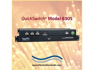 Catalog # 306305 - Model 6305 Single Channel LC Duplex Switch with Remote Control via 24VDC or 5VDC