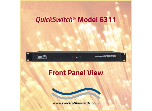 4-Channel ST Simplex A/B Fiber Switch