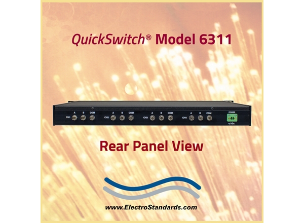 4-Channel ST Simplex A/B Fiber Switch