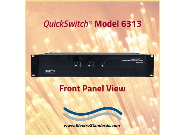 4-Channel, SC Duplex A/B/C Fiber Optic Switch, with Ethernet & GUI