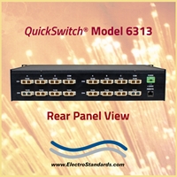4-Channel, SC Duplex A/B/C Fiber Optic Switch, with Ethernet & GUI