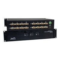 4-Channel, SC Duplex A/B/C Fiber Optic Switch, with Ethernet & GUI