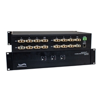 4-Channel, SC Duplex A/B/C Fiber Optic Switch, with Ethernet & GUI