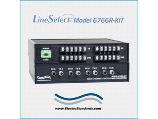 TTL Logic to ST Fiber Model 6766R-KIT Interface Converter (Desktop), RoHS, , Catalog #306766R-KIT