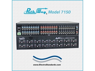 Catalog # 307150 - Model 7150 16-Channel RJ45 A/B Switch w/Automatic Fallback, GUI & Cascade
