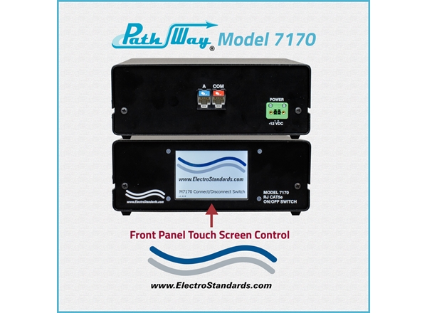 RJ45 Online/Offline Cat5e Switch w/Touch Control