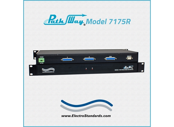 Model 7175R DB25 RS530 A/B RoHS Switch, 24VDC Power