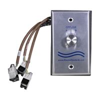 RJ45 Wall Plate Network Switch, Cat6, Rotary Switch
