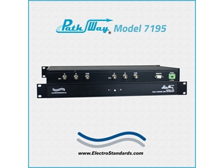 Catalog # 307195 - Model 7195 BNC 2-Channel Switch, 50 Ohm, TTL Contact Closure