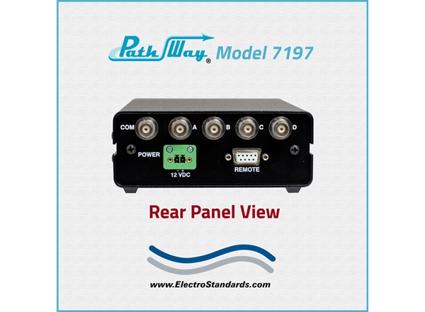 BNC 4-Position Switch, RS422 Serial Remote