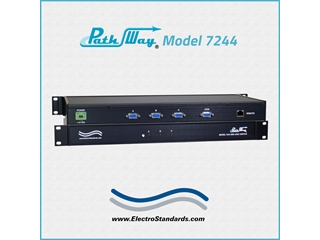 Catalog # 307244 - Model 7244 DB9 A/B/C Switch, 10/100Base-T LAN