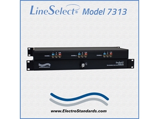 Catalog #307313 - 7313 3 Channel RJ45 Cat6 A/B Switch, Manual, Simultaneous Control