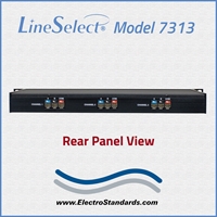 Model 7313 3-Channel RJ45 CAt6 A/B Switch, Simultaneous Control