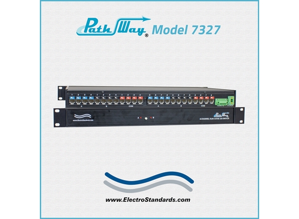 8-Channel Cat5e RJ45 A/B Switch, Remote Control