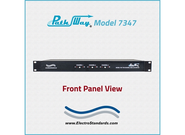 3-Channel DB25 RS232 A/B Switch