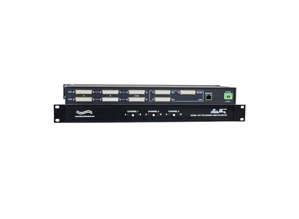 3-Channel DB25 RS232 A/B Switch