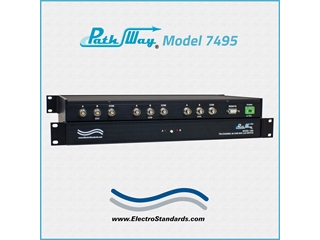 Catalog # 307495 Model 7495 3-Channel BNC A/B Switch, 50 Ohm, with Low-Voltage TTL Remote and Lockout