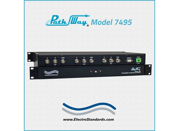3-Channel BNC A/B Switch, Low Voltage TTL  Remote