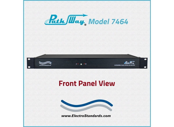8-Chn'l RJ45 A/B Switch with Remote