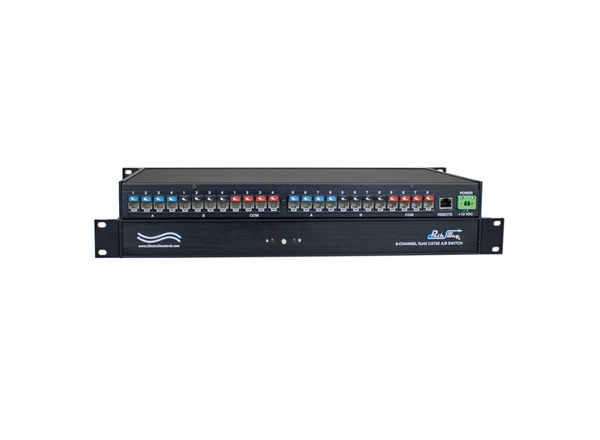 8-Chn'l RJ45 A/B Switch with Remote