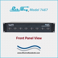 8-Channel RJ45 Cat6 A/B Switch, Contact Closure
