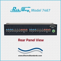 8-Channel RJ45 Cat6 A/B Switch, Contact Closure