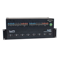 8-Channel RJ45 Cat6 A/B Switch, Contact Closure