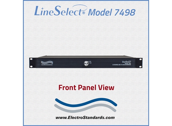 3-Channel BNC A/B Switch, 75 Ohm