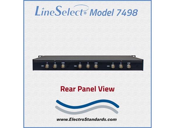 3-Channel BNC A/B Switch, 75 Ohm