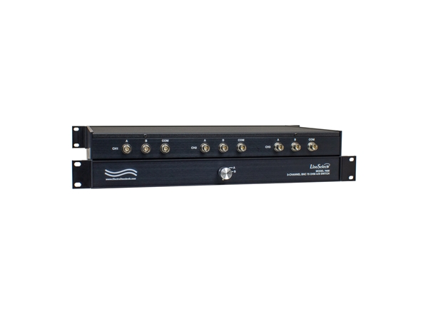 3-Channel BNC A/B Switch, 75 Ohm