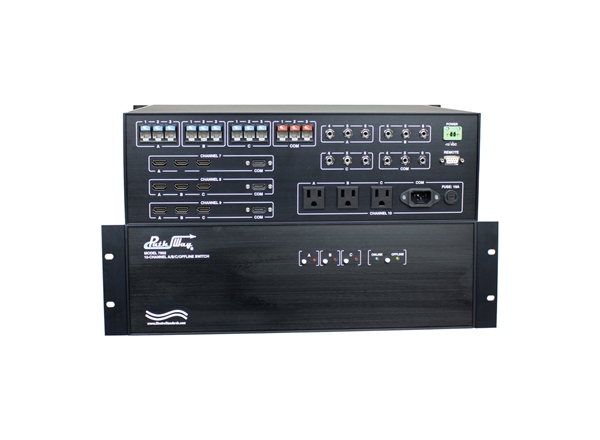 Model 7902 10-Channel A/B/C/Offline Multi-Interface Switch