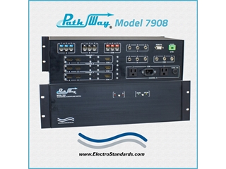Catalog 307908, Model 7908 10-Channel A/B/Offline Multi-Interface Switch with PoE, Audio, RJ45 Cat5e, HDMI, 120-Volt RS232 Remote