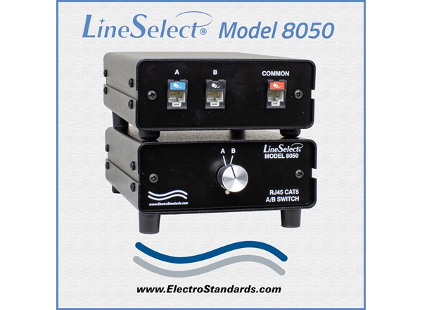 LineSelect® Model 8050 RJ45 A/B Switch