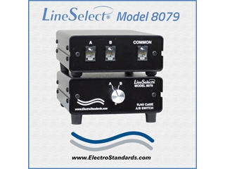 Catalog # 304034 - Model 8079 RJ45 A/B CAT 5e Switch