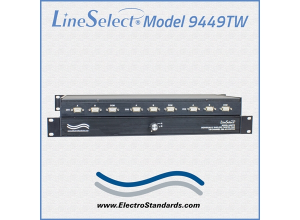 Model 9449TW 3-Channel DB9 A/B Switch