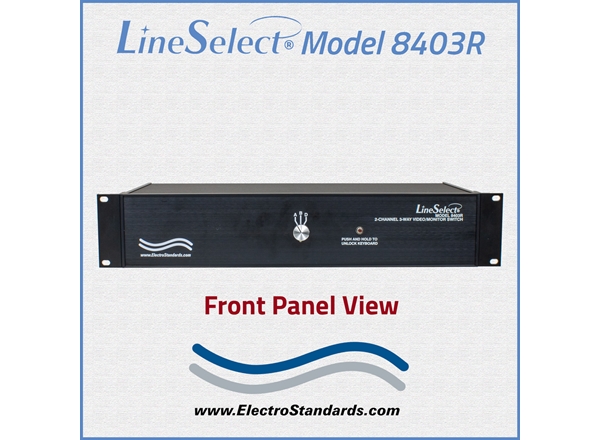 3-Position, 2-Channel PS/2 & VGA Monitor Switch, RoHS
