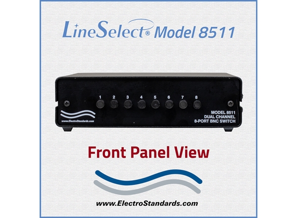 2-Channel 8-Port BNC Switch