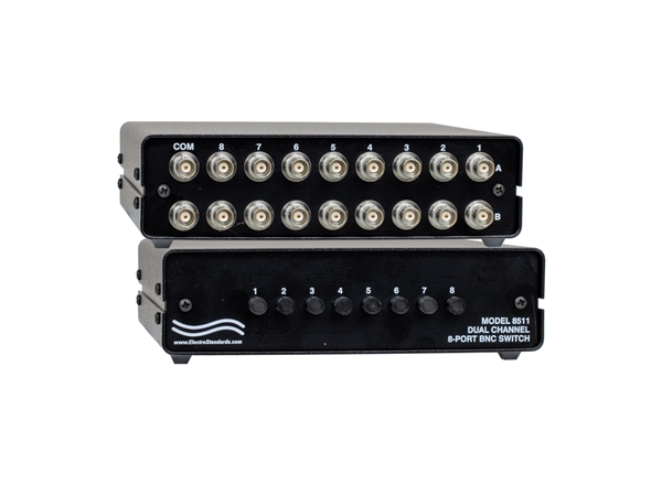 2-Channel 8-Port BNC Switch