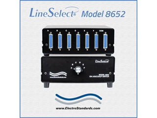 Catalog # 304110 - Model 8652 DB25 6-Position Switch