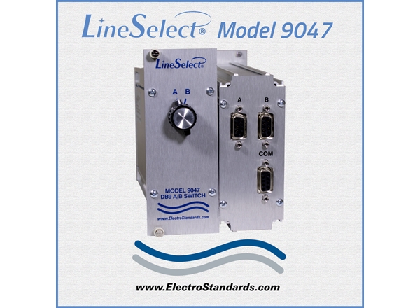 DB9 Female Connectors 2-Position Switch