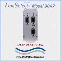 DB9 Female Connectors 2-Position Switch