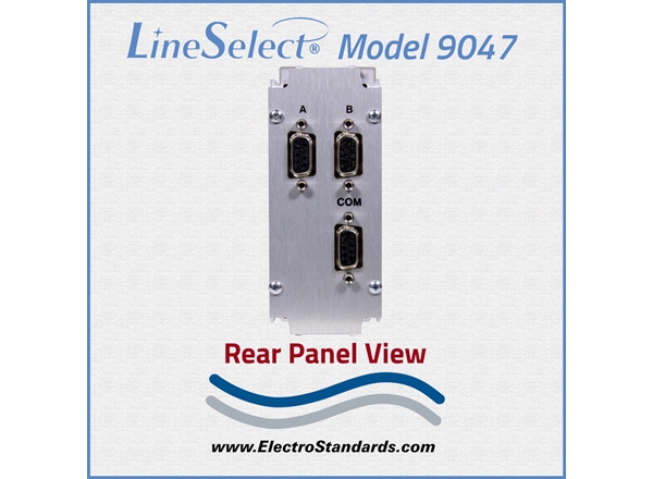 DB9 Female Connectors 2-Position Switch